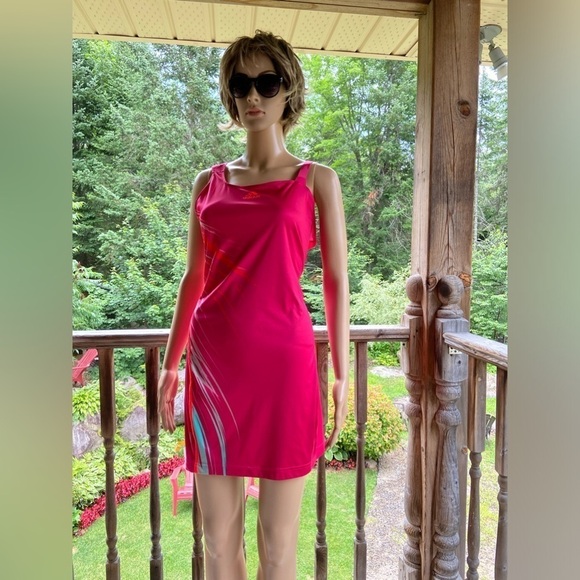 Women’s Adidas Adizero Formation performance Tennis Pink Dress Size L - Picture 8 of 15